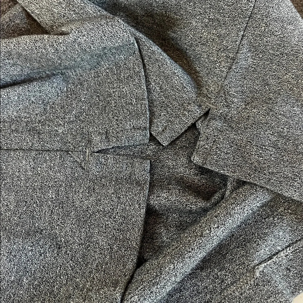 Banana Republic Luxury Touch Standard Fit Polo Gray/Black Size Small